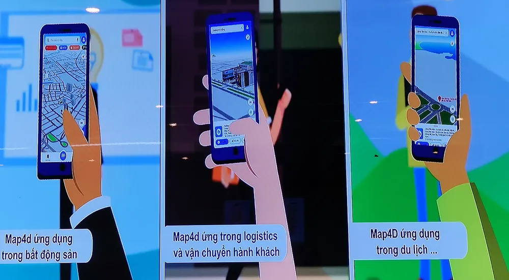 Ra mắt nền tảng bản đồ số MAP4D đầu tiên của Việt Nam ảnh 1