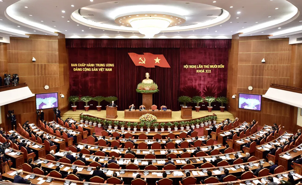 Hội nghị Trung ương 14 tiến hành giới thiệu nhân sự tham gia Bộ Chính trị, Ban Bí thư khóa mới ảnh 4