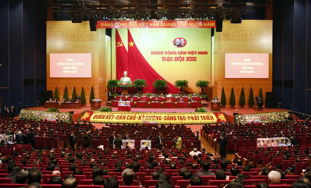 Đại hội XIII của Đảng tiến hành bầu Ban Chấp hành Trung ương khóa XIII ảnh 10