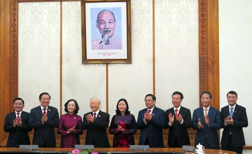 Đồng chí Trương Thị Mai được phân công làm Trưởng Ban Tổ chức Trung ương ảnh 3