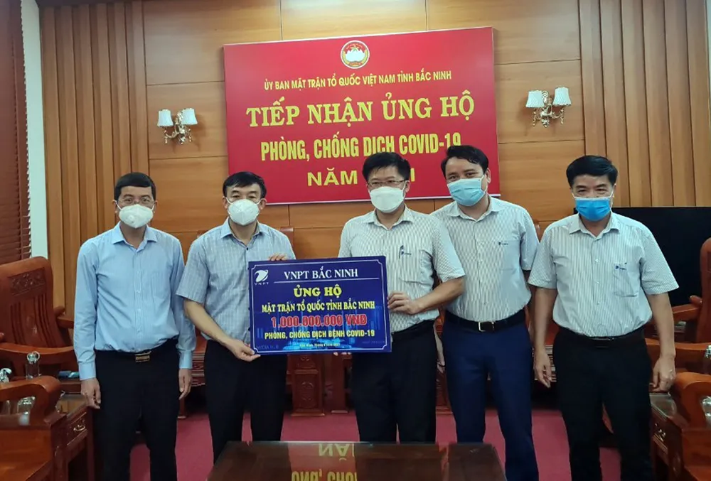 VNPT chung tay cùng nhiều địa phương chống dịch Covid-19 ảnh 1