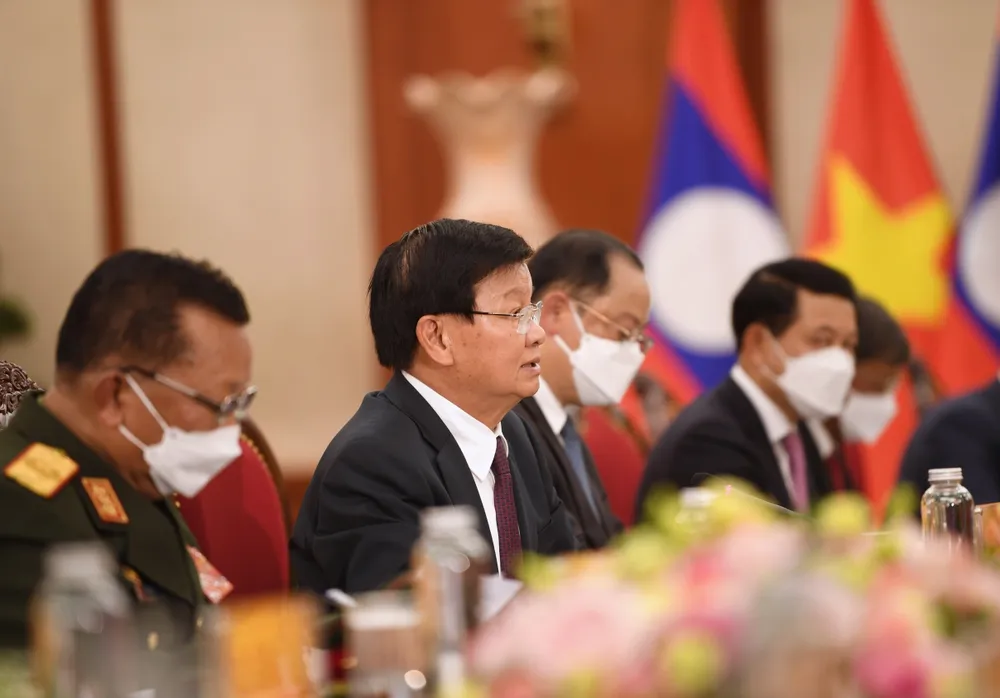 Tổng Bí thư, Chủ tịch nước Lào Thongloun Sisoulith thăm hữu nghị chính thức Việt Nam ảnh 7 Tổng Bí thư, Chủ tịch nước Lào Thongloun Sisoulith thăm hữu nghị chính thức Việt Nam ảnh 7