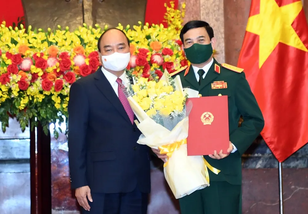 Bộ trưởng Bộ Quốc phòng Phan Văn Giang được thăng quân hàm Đại tướng ảnh 3