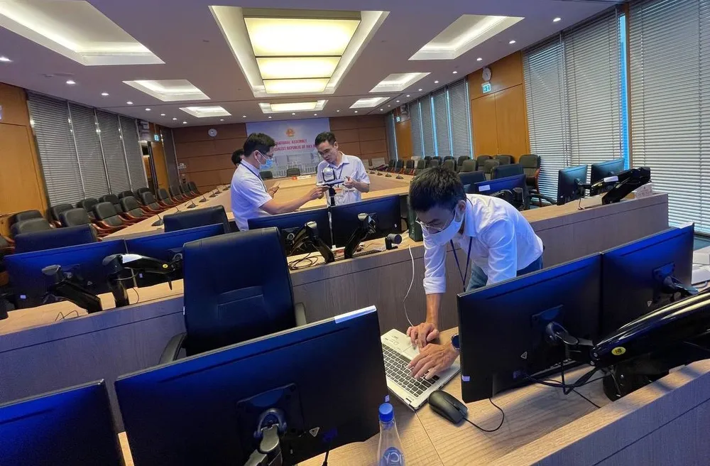 VNPT triển khai hạ tầng phục vụ kỳ họp thứ nhất, Quốc hội khoá XV ảnh 1