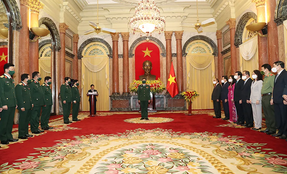 Giám đốc Học viện Quốc phòng được thăng quân hàm Thượng tướng ảnh 1