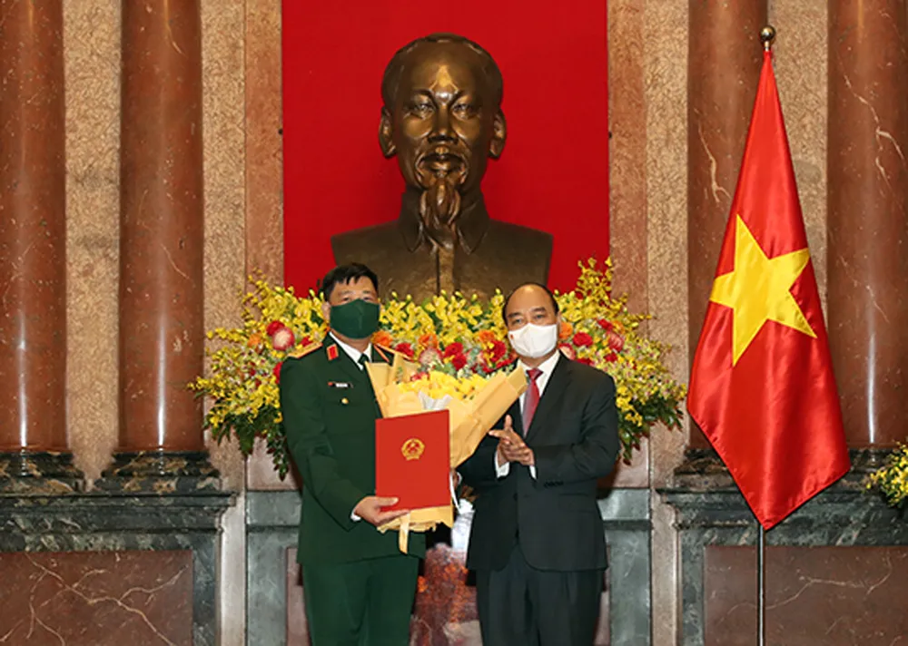 Giám đốc Học viện Quốc phòng được thăng quân hàm Thượng tướng ảnh 2