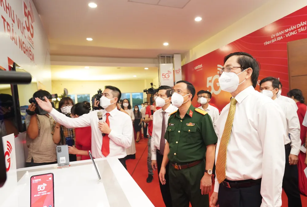 Viettel chính thức khai trương mạng 5G tại Bà Rịa - Vũng Tàu ảnh 1