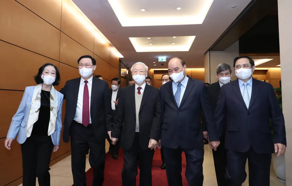 Hội nghị toàn quốc về công tác xây dựng và chỉnh đốn Đảng ảnh 3