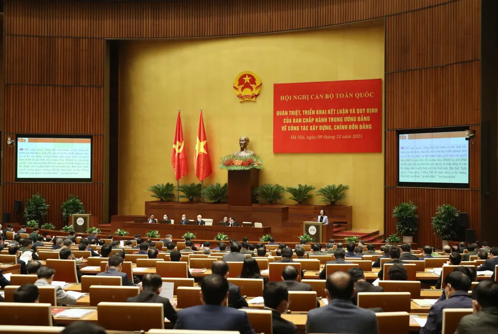 Xây dựng, chỉnh đốn Đảng gắn với xây dựng hệ thống chính trị trong sạch, vững mạnh ảnh 1