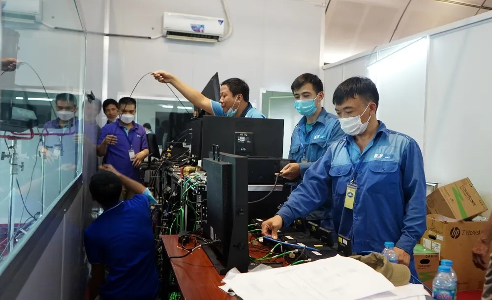 Hạ tầng viễn thông - công nghệ thông tin phục vụ SEA Games 31 đã hoàn thiện và sẵn sàng cho giờ G ảnh 3 Hạ tầng viễn thông - công nghệ thông tin phục vụ SEA Games 31 đã hoàn thiện và sẵn sàng cho giờ G ảnh 3