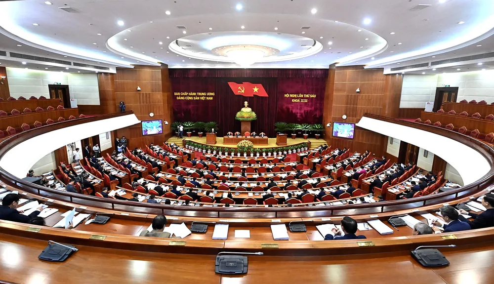 Tổng Bí thư Nguyễn Phú Trọng gợi mở 5 vấn đề lớn tại Hội nghị lần thứ 6 Ban Chấp hành Trung ương Đảng khóa XIII ảnh 1 Tổng Bí thư Nguyễn Phú Trọng gợi mở 5 vấn đề lớn tại Hội nghị lần thứ 6 Ban Chấp hành Trung ương Đảng khóa XIII ảnh 1