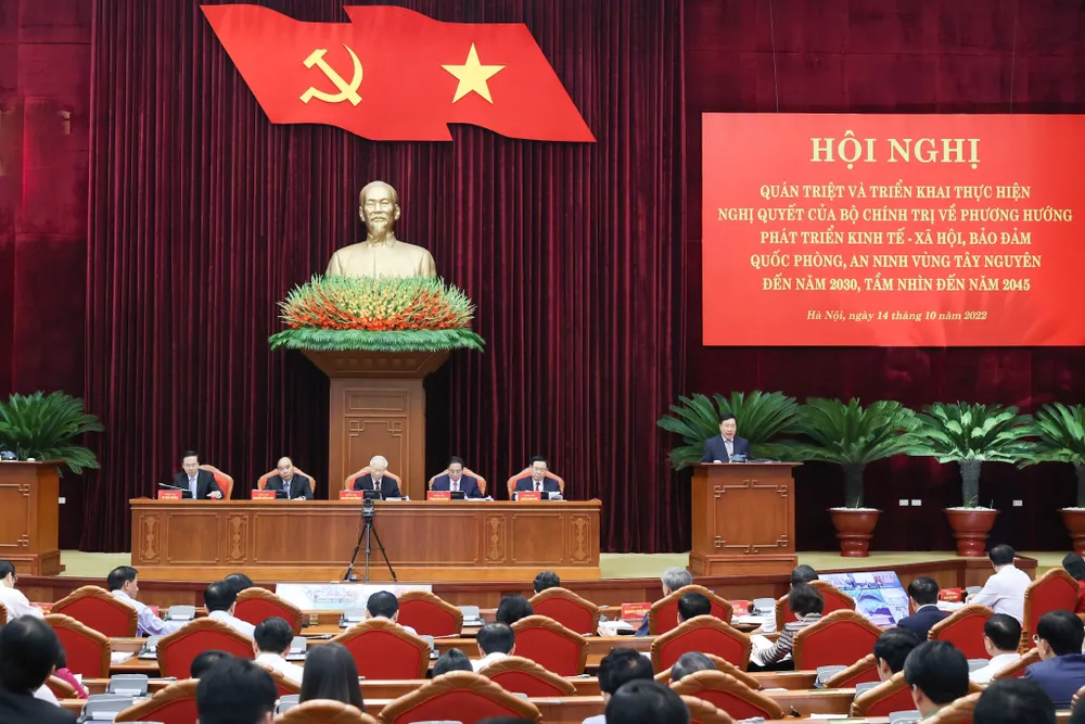 Tổng Bí thư Nguyễn Phú Trọng: Quyết tâm tạo sự chuyển biến mạnh mẽ về phát triển vùng Tây Nguyên ảnh 5