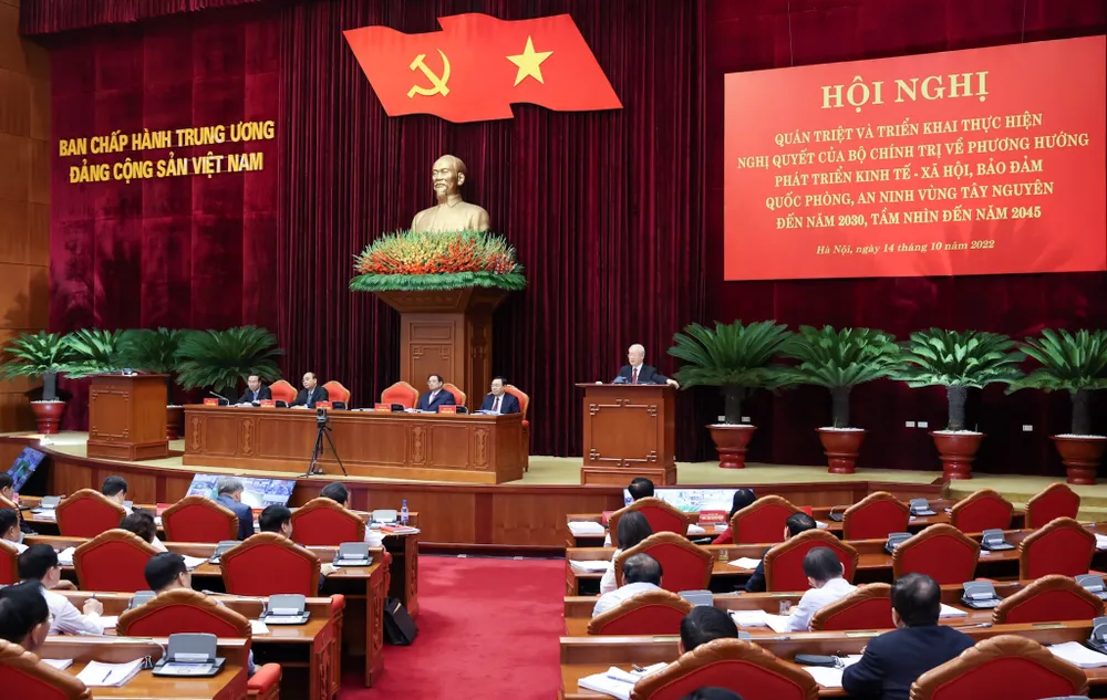 Tổng Bí thư Nguyễn Phú Trọng: Quyết tâm tạo sự chuyển biến mạnh mẽ về phát triển vùng Tây Nguyên ảnh 4