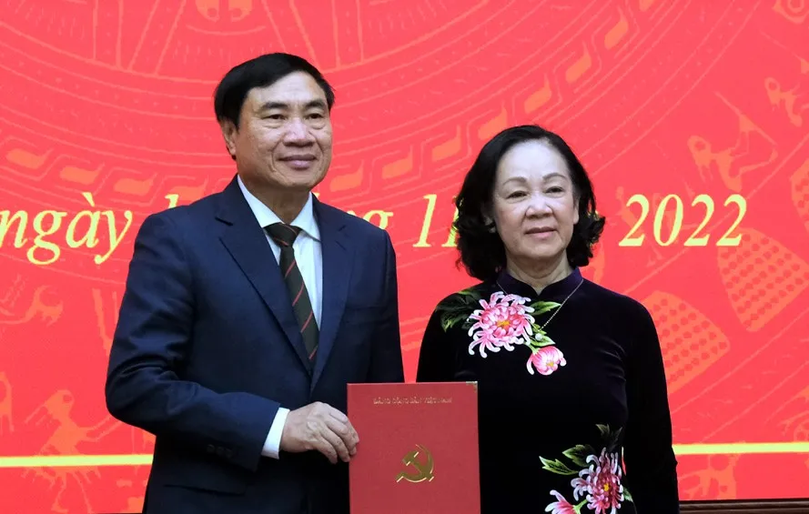 Phó Ban Nội chính Trung ương Trần Quốc Cường được điều động giữ chức Bí thư Tỉnh ủy Điện Biên ảnh 1