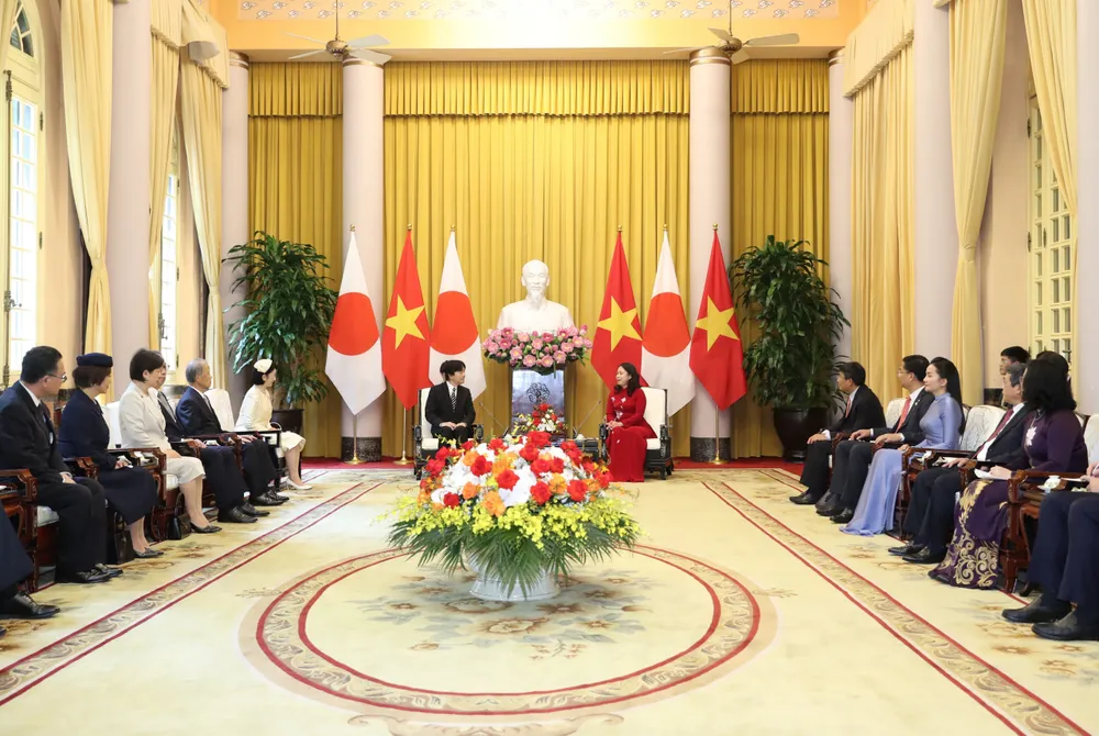 Quang cảnh cuộc hội đàm. Ảnh: QUANG PHÚC