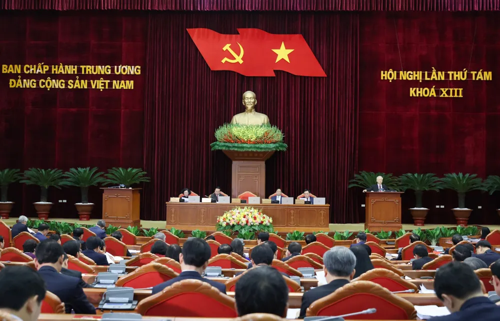 Quang cảnh hội nghị phiên khai mạc. Ảnh: VIẾT CHUNG