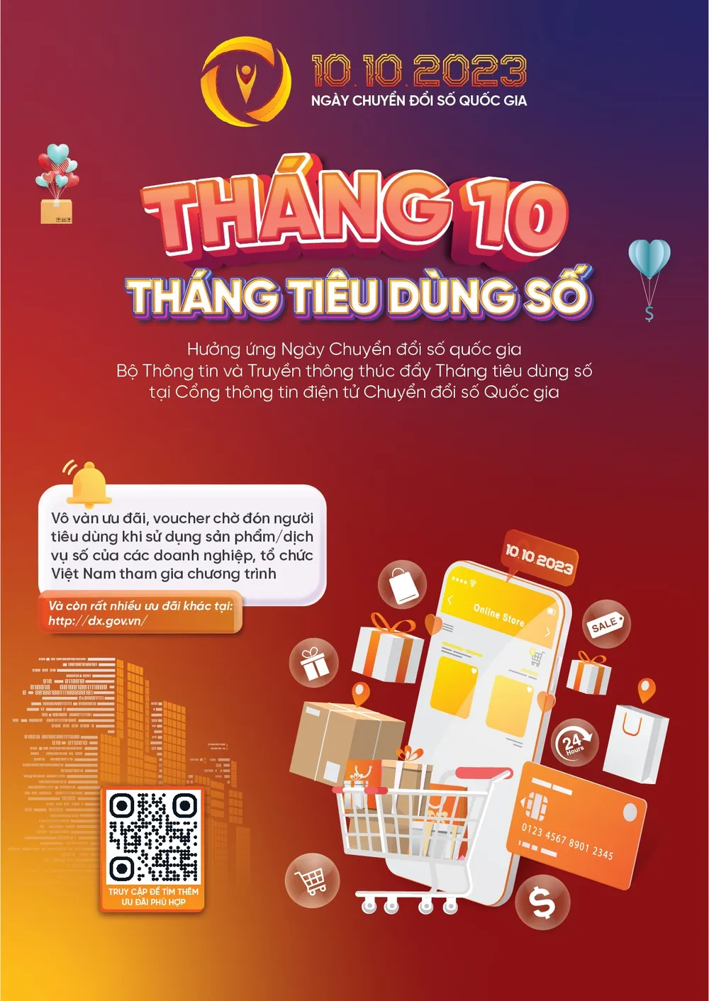 Bộ TT-TT triển khai “Tháng 10 - Tháng tiêu dùng số”, hưởng ứng Ngày Chuyển đổi số quốc gia Bộ TT-TT triển khai “Tháng 10 - Tháng tiêu dùng số”, hưởng ứng Ngày Chuyển đổi số quốc gia