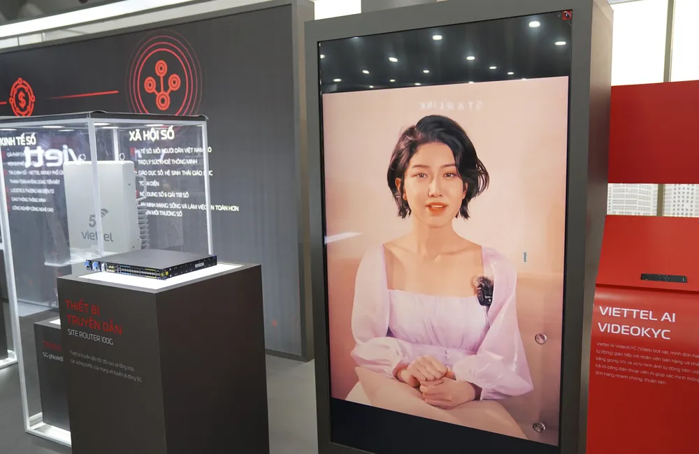 Viettel AI Video KYC, tổng đài chăm sóc khách hàng tự động, giúp doanh nghiệp tiết kiệm gần 60 tỷ đồng/năm.