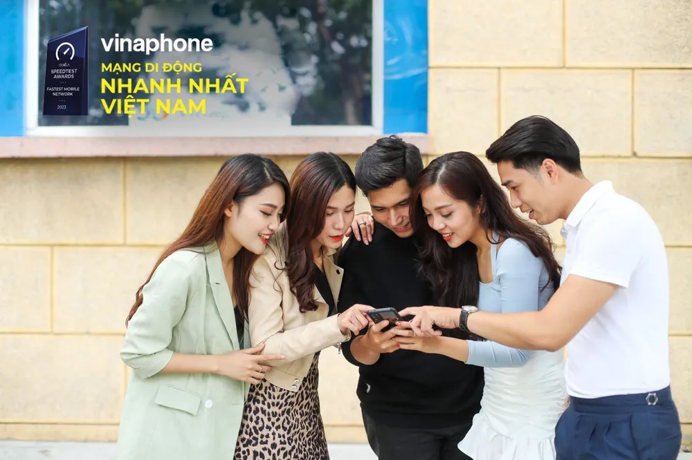 Khách hàng VinaPhone trải nghiệm tốc độ di động nhanh nhất Việt Nam