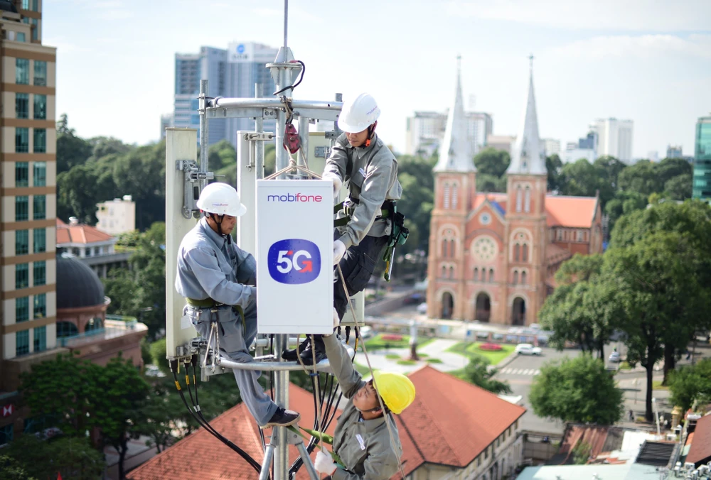 MobiFone triển khai thử nghiệm mạng 5G ở TPHCM MobiFone 5G.jpg