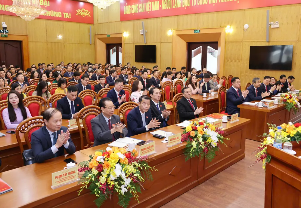 Các đại biểu dự hội nghị. Ảnh: QUANG PHÚC Dai hoi Ban TGDV TW 4.jpg