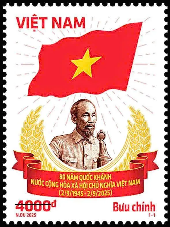 Mẫu tem vừa được phát hành đặc biệt Tem 80 nam Quoc khanh 1.jpg