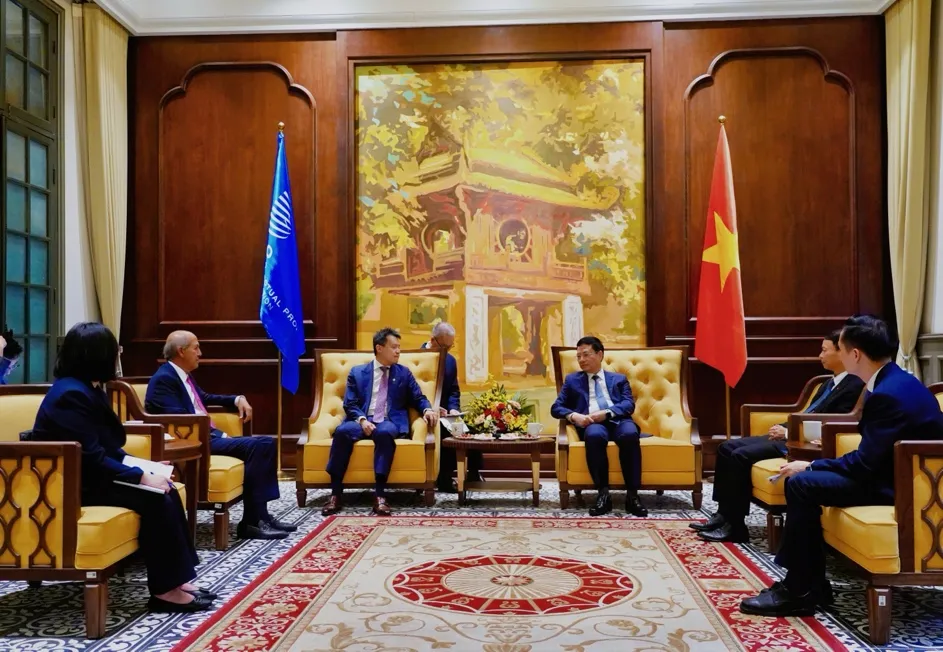 Quang cảnh cuộc làm việc. Ảnh: MST Anh Bo KHCN - WIPO 2.jpeg