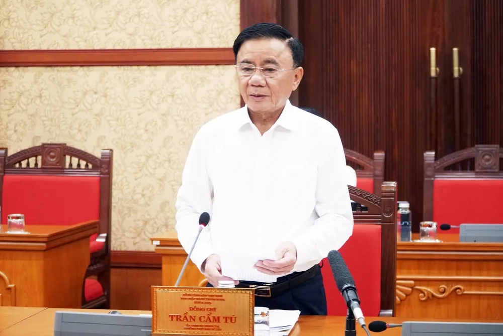 Thường trực Ban Bí thư Trần Cẩm Tú Dong chi Tran Cam Tu.jpg