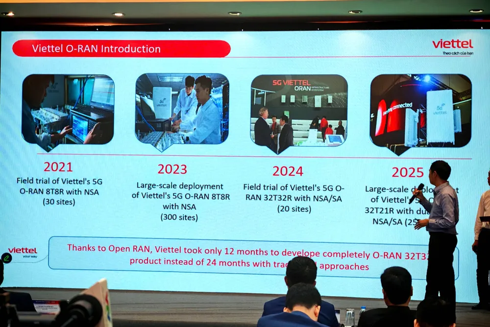 Lộ trình nghiên cứu, phát triển hệ thống 5G Open RAN của Viettel Anh VHT - Qualcomm 5.JPG