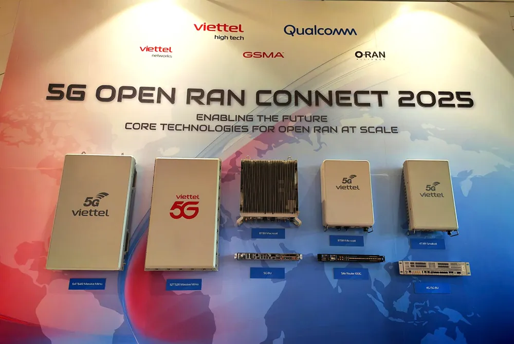 Thiết bị mạng 5G Open RAN do Viettel hợp tác với Qualcomm nghiên cứu, sản xuất Anh VHT - Qualcomm 6.JPG