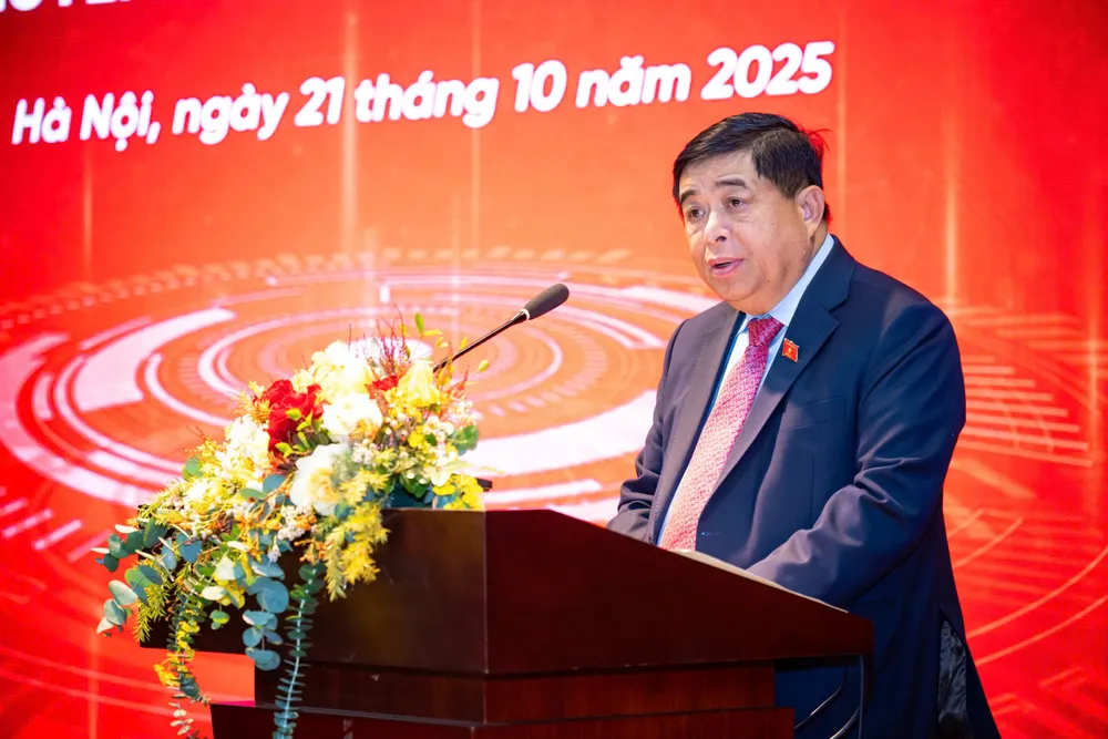 Phó Thủ tướng Nguyễn Chí Dũng phát biểu tại sự kiện Anh minh hoa Bo KHCN 6.jpg