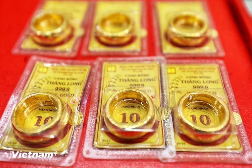 DOJI集团金戒报价为每两1亿5100万元—1亿5400万元（买入价－卖出价）。