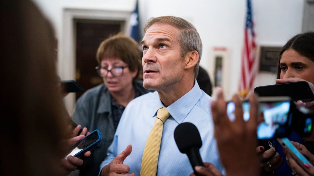 Hạ nghị sĩ Jim Jordan. (Ảnh: Bloomberg)