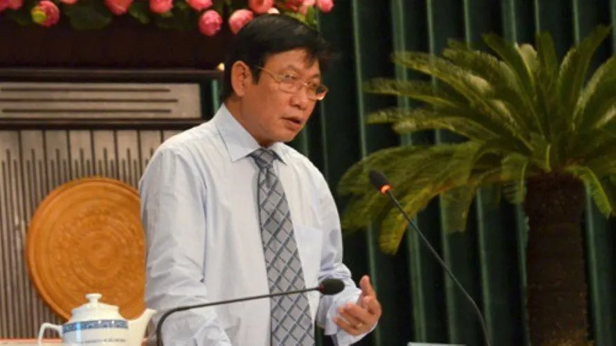 Ông Phan Minh Tân lúc đương nhiệm Ông Phan Minh Tân lúc đương nhiệm