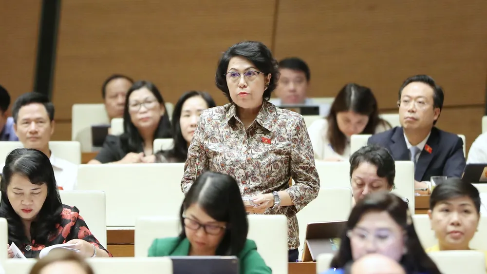 Đại biểu Tô Thị Bích Châu. Ảnh: QUANG PHÚC Đại biểu Tô Thị Bích Châu. Ảnh: QUANG PHÚC