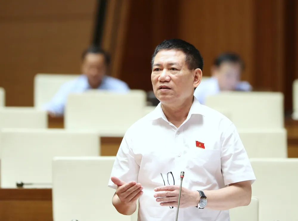 Bộ trưởng Bộ Tài chính Hồ Đức Phớc. Ảnh: QUANG PHÚC Bộ trưởng Bộ Tài chính Hồ Đức Phớc. Ảnh: QUANG PHÚC