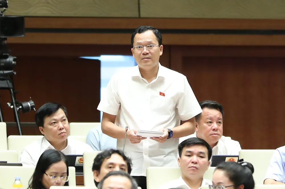 Đại biểu Huỳnh Thanh Phương. Ảnh: QUANG PHÚC Đại biểu Huỳnh Thanh Phương. Ảnh: QUANG PHÚC