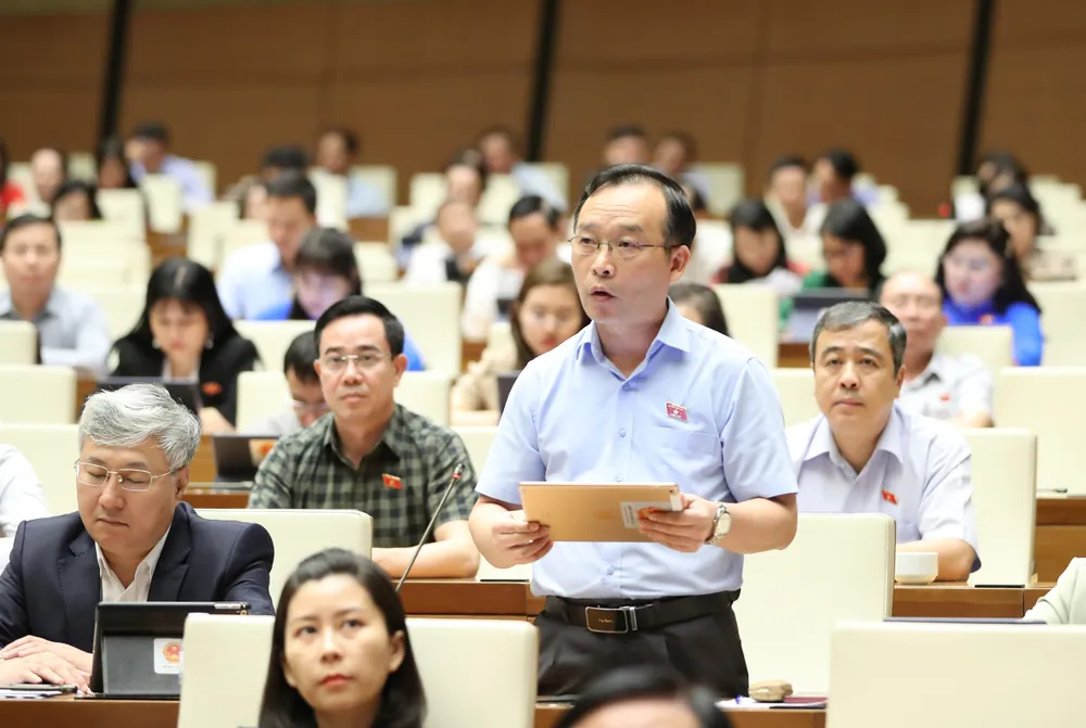 Đại biểu Trần Văn Tuấn. Ảnh: QUANG PHÚC Đại biểu Trần Văn Tuấn. Ảnh: QUANG PHÚC