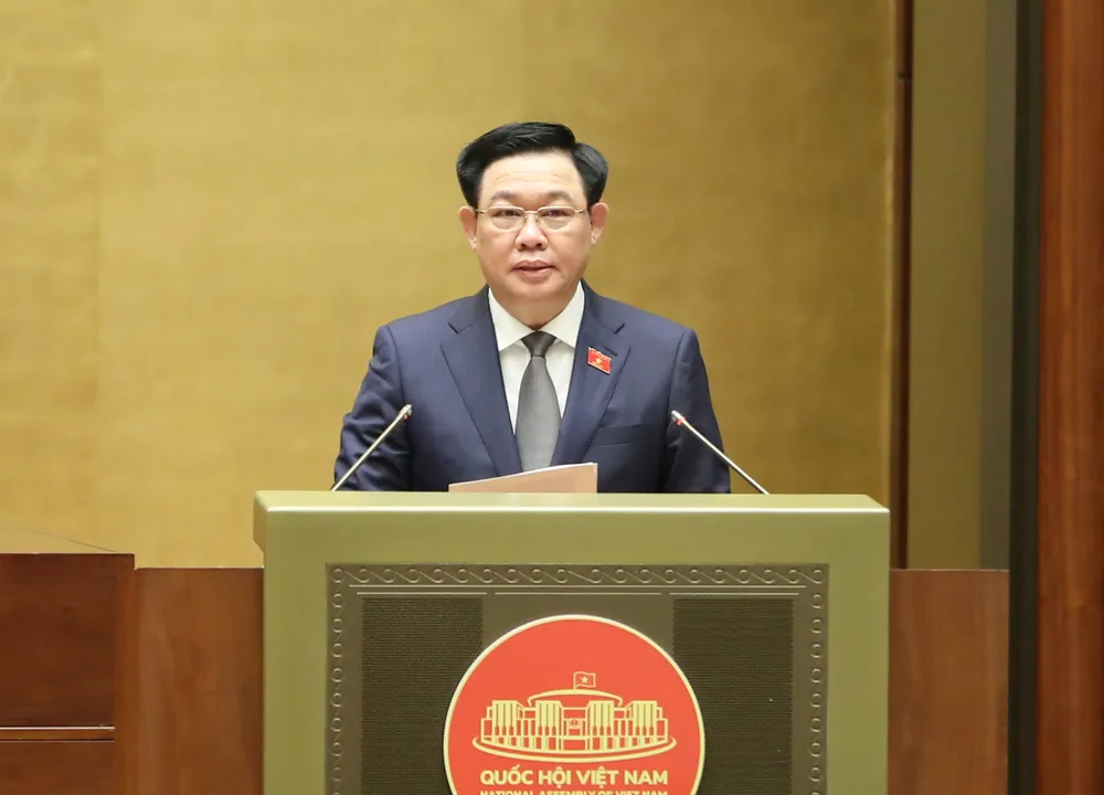 Chủ tịch Quốc hội điều hành phiên chất vấn. Ảnh: QUANG PHÚC Chủ tịch Quốc hội điều hành phiên chất vấn. Ảnh: QUANG PHÚC