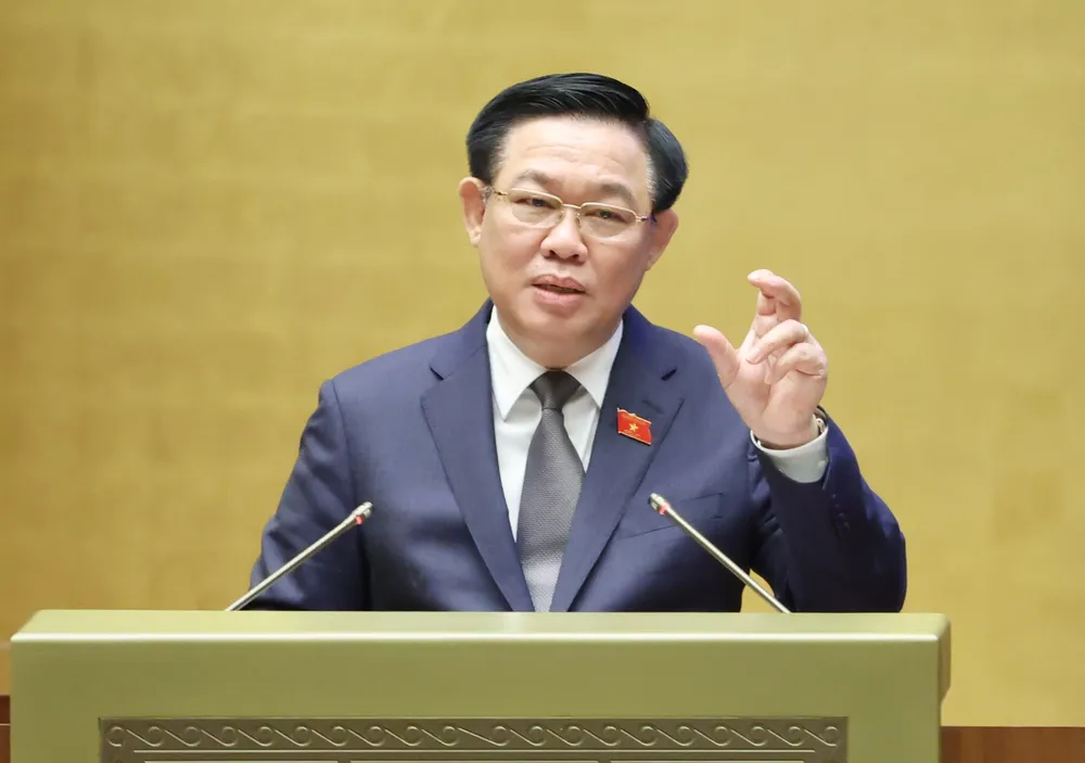 Chủ tịch Quốc hội Vương Đình Huệ