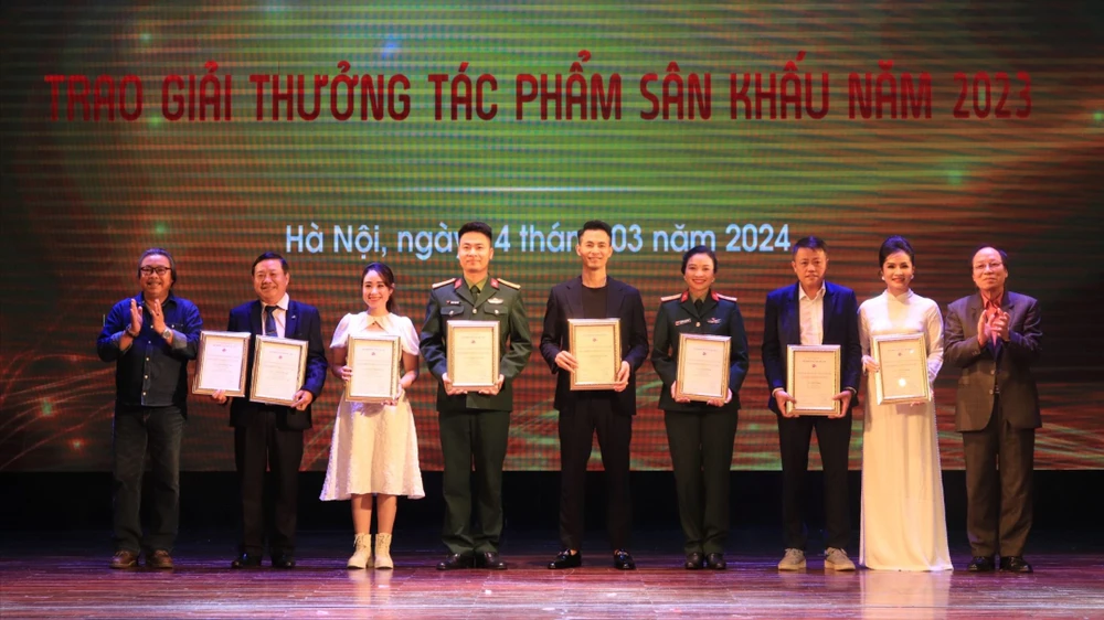 Hội Nghệ sĩ sân khấu trao Giải thưởng Tác phẩm sân khấu năm 2023