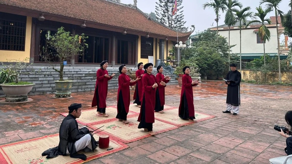 Tôn vinh, lan tỏa giá trị của di sản Hát Xoan trên không gian mạng