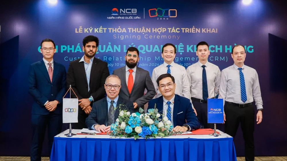 NCB hợp tác với Zoho Corporation để triển khai nền tảng Zoho CRM Plus