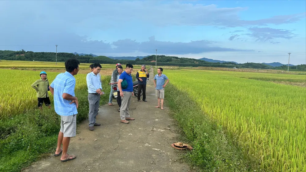 Khu vực hiện trường vụ việc