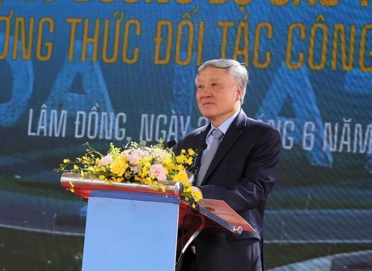 Deputy Prime Minister Nguyen Hoa Binh gave the order to start the project. 1751183606665-8385.jpeg
