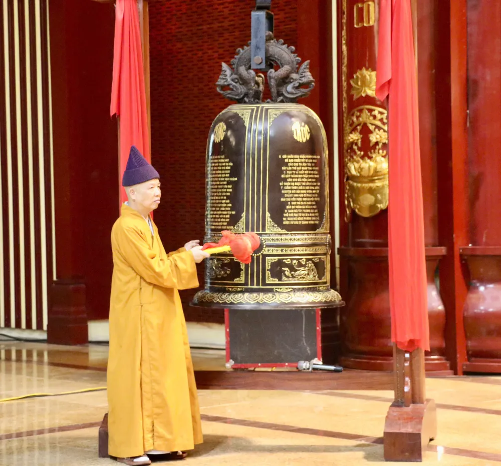 Tại cung Trúc Lâm, Khu Danh thắng Yên Tử (Quảng Ninh) cử hành nghi lễ cầu quốc thái dân an vào lúc 6giờ sáng ngày 1-7 8549c203059bb2c5eb8a.jpg