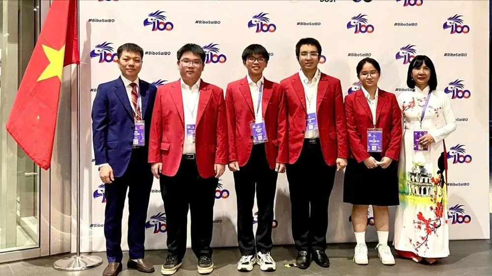 Việt Nam trong nhóm 10 quốc gia đứng đầu Olympic Sinh học quốc tế 2025 IBO.jpg