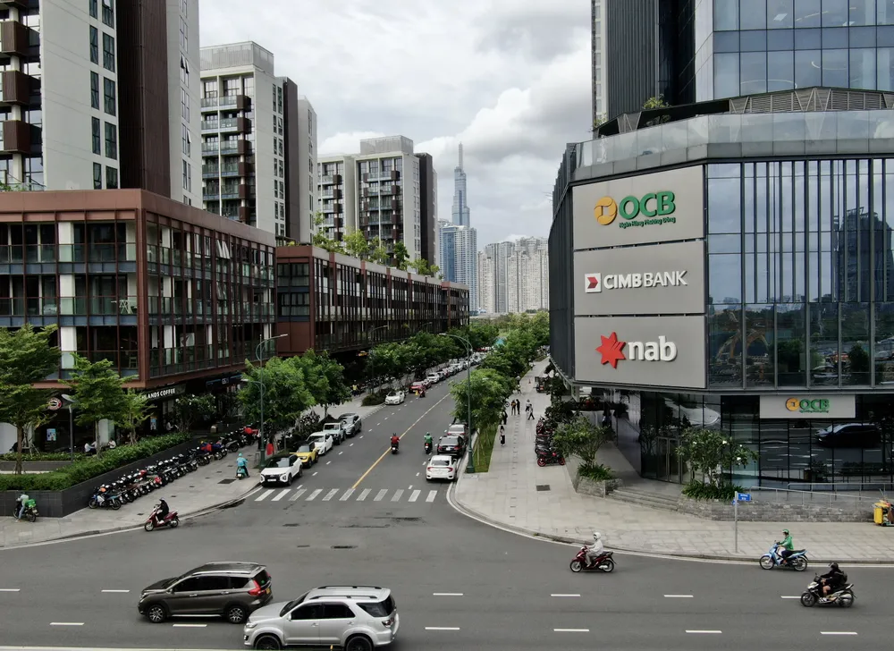 Khu vực Thủ Thiêm, phường An Khánh, TPHCM được quy hoạch là trung tâm tài chính, thương mại và dịch vụ quốc tế. Ảnh: Hoàng Hùng V3a.jpg