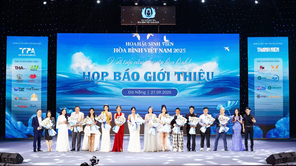 Cuộc thi Hoa hậu Sinh viên Hòa Bình Việt Nam 2025 mang thông điệp “Sinh viên Việt Nam viết tiếp câu chuyện hòa bình”