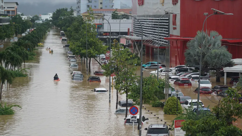 Đợt mưa lũ vừa qua khiến nhiều nơi của tỉnh Khánh Hòa chịu thiệt hại nặng nề